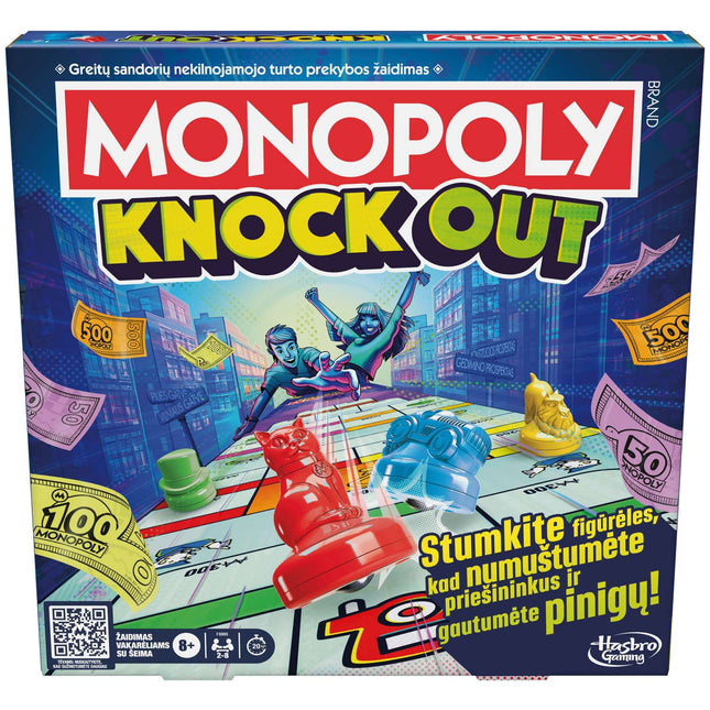 Monopoly Boardgame Knockout (în limba lituaniană)