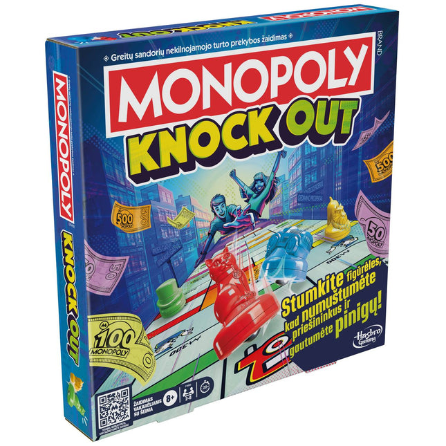 Monopoly Boardgame Knockout (în limba lituaniană)
