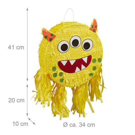 Monster Pinata pentru petrecerea copiilor - Umplut și distractiv