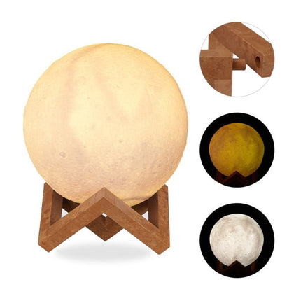 Lampă lunară 3D