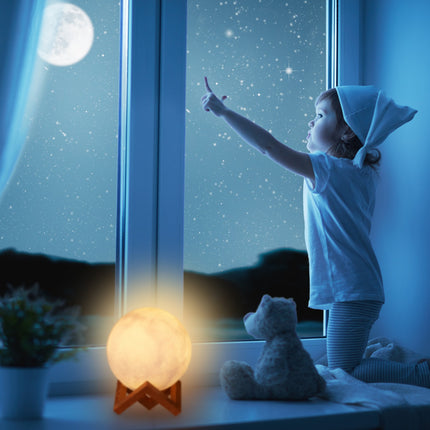 Lampă lunară 3D