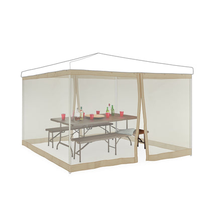 Plasa de tantari pentru Pavilion Bej 3x3m