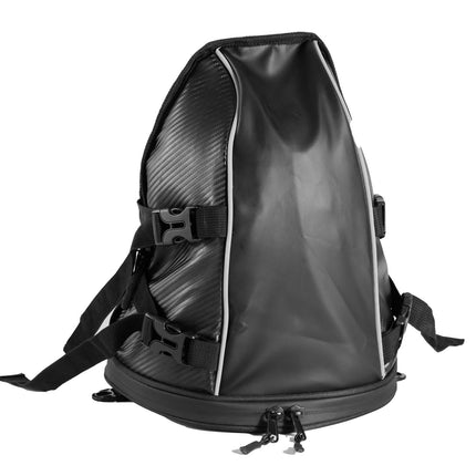 Motorcycle Tail Bag, 10L, Waterproof Rain Cover, Shoulder Strap