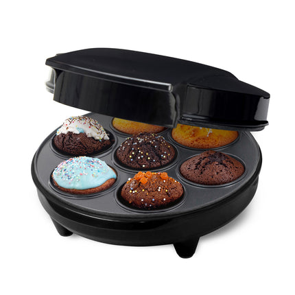 Muffin Maker Ceramic 7 Muffins 700W MM400 Black