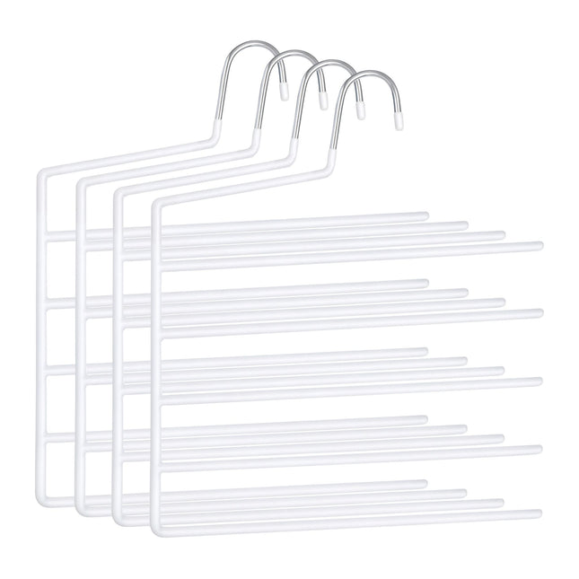Umerașe multiple pentru pantaloni, antiderapante, economisesc spațiu, pachet de 5