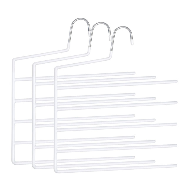 Umerașe multiple pentru pantaloni, antiderapante, economisesc spațiu, pachet de 5