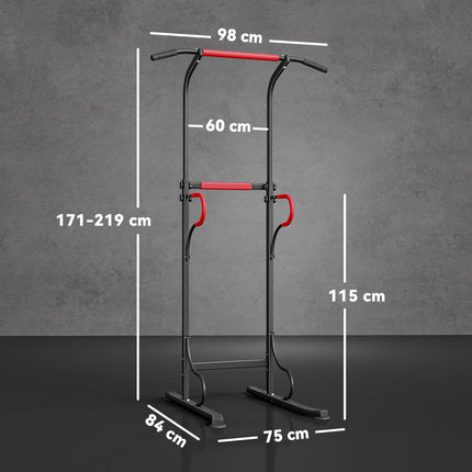Stație de scufundare multifuncțională, înălțime reglabilă, capacitate de 120 kg