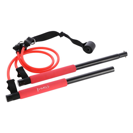 Set bar multifuncțional Pilates cu benzi de rezistență