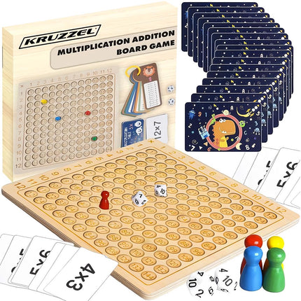 Masa de inmultire - joc de societate Kruzzel 24639