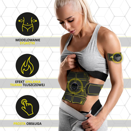 Stimulator muscular, Antrenor abdominal, Dispozitiv EMS