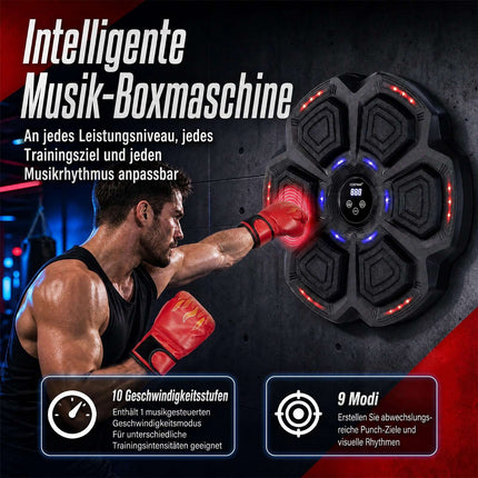 Aparat de box muzical cu 9 moduri LED și 10 niveluri de viteză