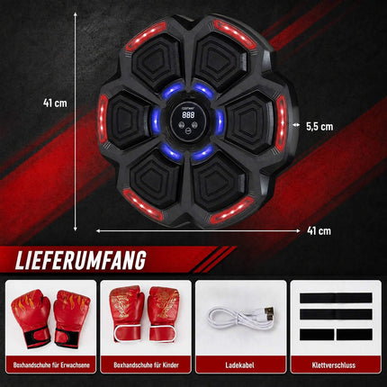 Aparat de box muzical cu 9 moduri LED și 10 niveluri de viteză