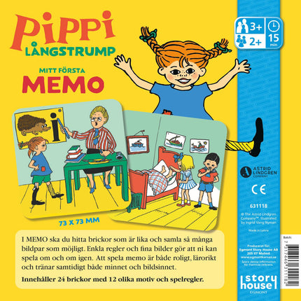 My first memo Pippi Longstocking