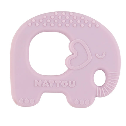 Jucărie de dentiție Nattou, elefant, liliac