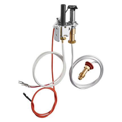 Natural Gas Fireplace Pilot Assembly With Thermopile