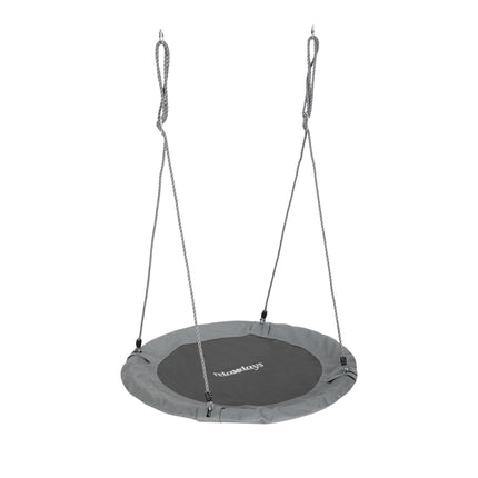 Balansoar rotund de grădină tip cuib 110 cm pentru relaxare