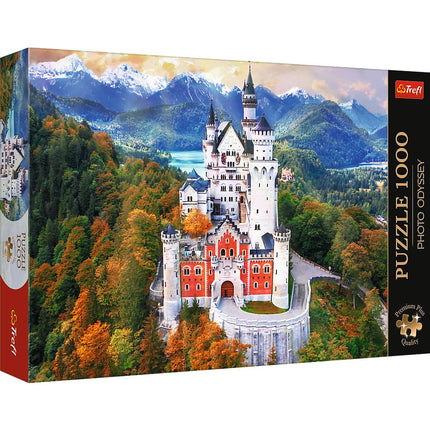 Castelul Neuschwanstein Puzzle Premium Plus de 1000 de piese