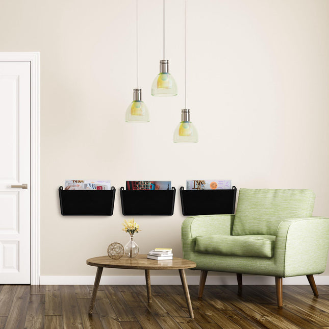 Set de 3 suporturi pentru ziare