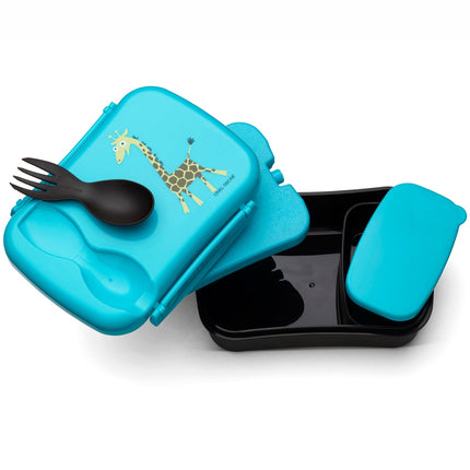 N'ice Box lunch box with cooling block Turquoise