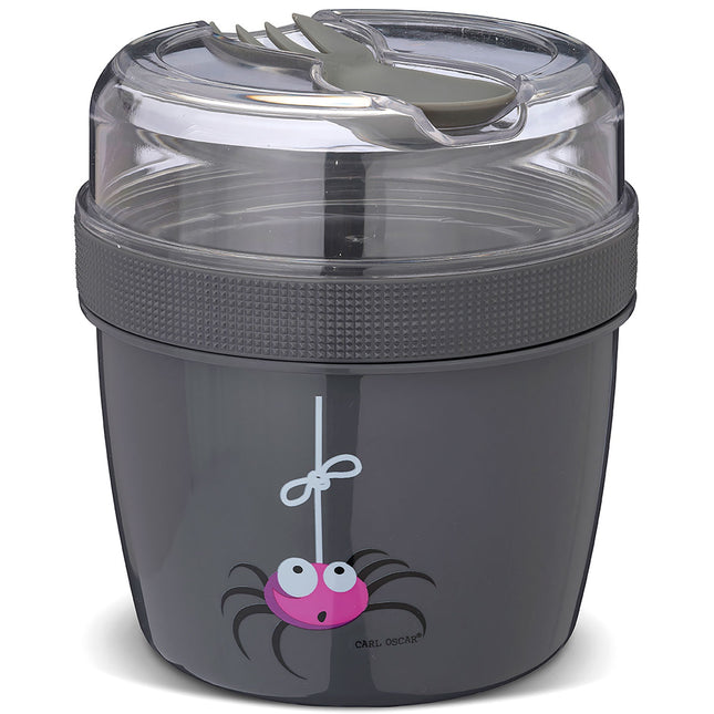 N'ice Cup - Lunch box with cooling plate Grey