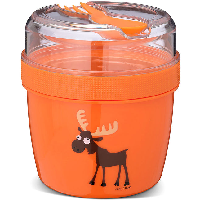 N'ice Cup - Lunch box with cooling plate Orange