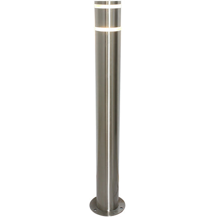 Nils Bollard Bollard 80cm E27 socket IP44 Aluminium