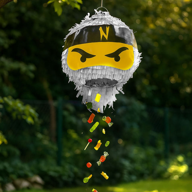Set Piñata Ninja cu Bâtă și Mască pentru Copii