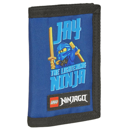 Portofel Ninjago pentru copii, design Jay, material rezistent