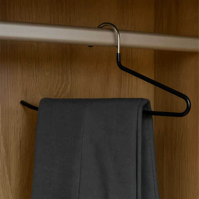 Umerașe metalice antiderapante pentru pantaloni - Set care economisește spațiu