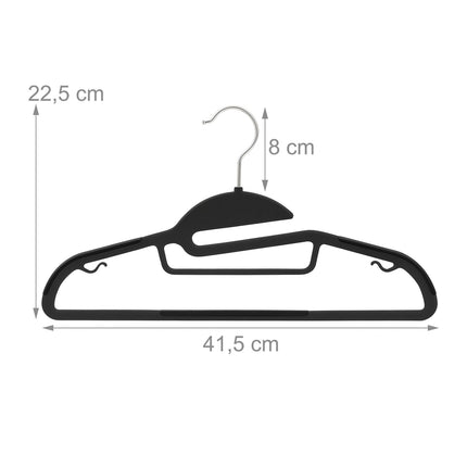 Umerașe cauciucate antiderapante - Set care economisește spațiu