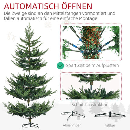 Pom de Crăciun Artificial Pin Nordic, 180cm, Verde