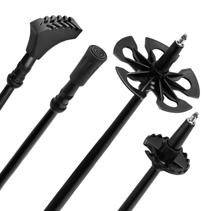 Bețe de nordic walking, reglabile, ușoare