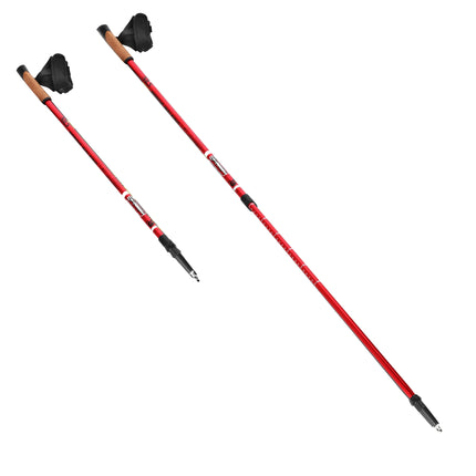 Bețe de nordic walking, reglabile, ușoare