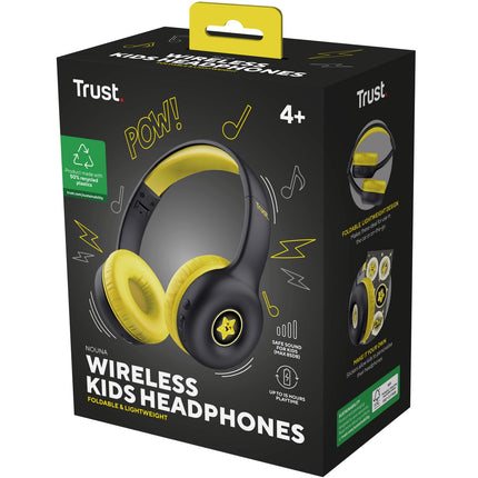 Nouna Wireless headphones for children Black