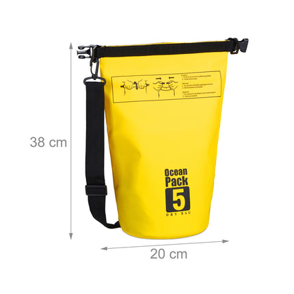 Ocean Pack 5 litri rezistent la apa