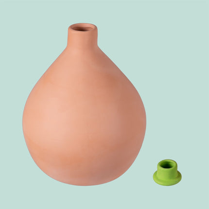 Ghiveci de irigații Olla, 3L, argilă poroasă, economisire apă