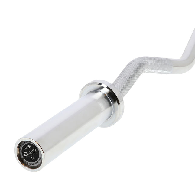 Olympic Curl Bar 120 cm, diametru de încărcare 50 mm