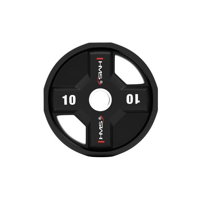 Placă de greutate din poliuretan olimpic, 10 kg