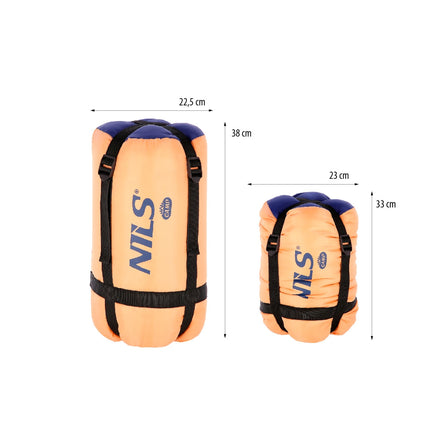Sac de dormit Orange Junior, ușor, compact