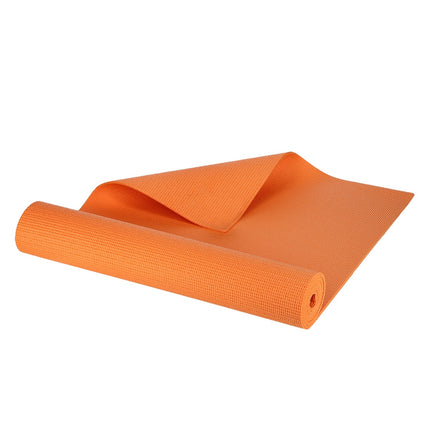 Covoraș de yoga portocaliu, anti-alunecare, 6 mm grosime