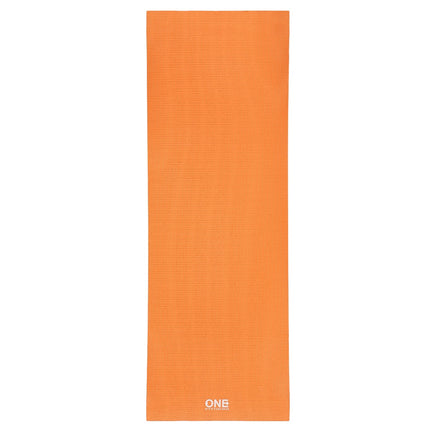 Covoraș de yoga portocaliu, anti-alunecare, 6 mm grosime