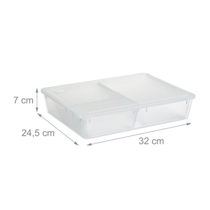Cutie organizatoare cu 3 compartimente detasabile