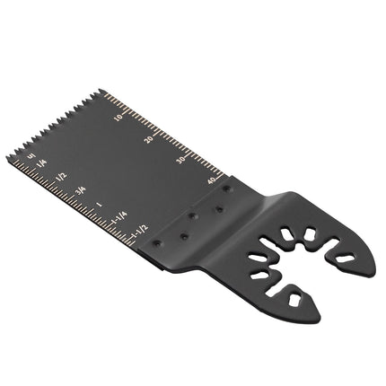 Oscillating Saw Blades Kit, 100 Pack, 1-3/8 in HCS for Wood Plastic