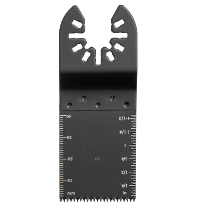 Oscillating Saw Blades Kit, 100 Pack, 1-3/8 in HCS for Wood Plastic