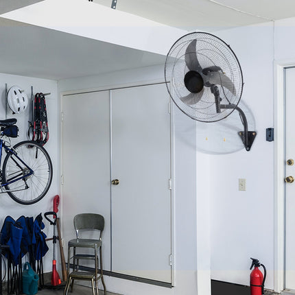 Oscillating Wall Fan 19-Inch, 4650 CFM, 3-Speed