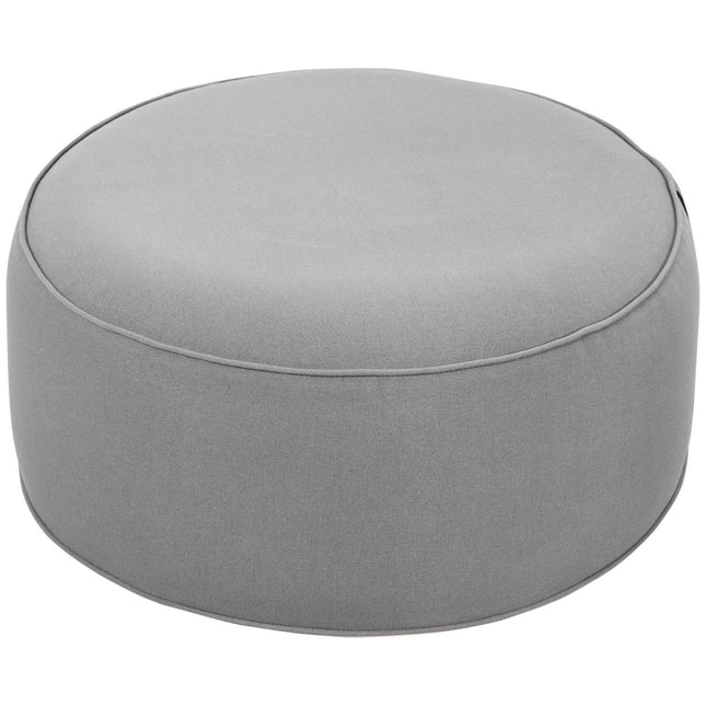 Inflatable Footstool Ottoman, Indoor Outdoor, 150kg Capacity