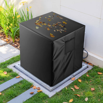 Outdoor Air Conditioner Cover 24x24x30, Waterproof, Black
