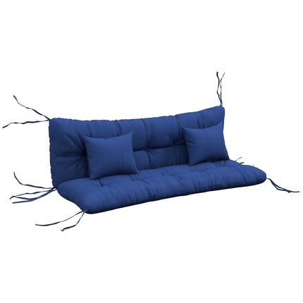 Set de perne pentru scaune de exterior, 150x50 cm, rezistente la apă, bleumarin