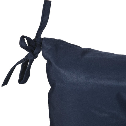 Set de perne pentru scaune de exterior, 98x50 cm, albastru închis, grosime 8 cm