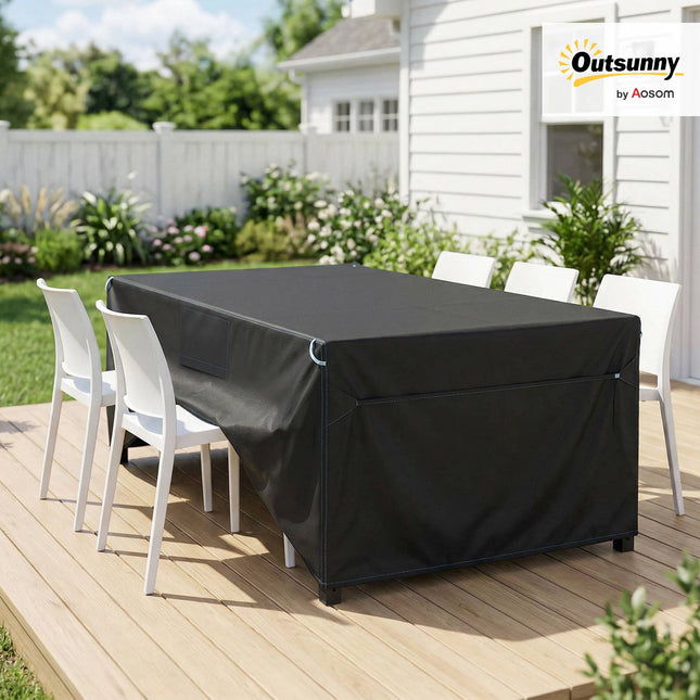 Husă pentru mobilier de exterior, impermeabilă 420D Oxford, 180x120x74cm